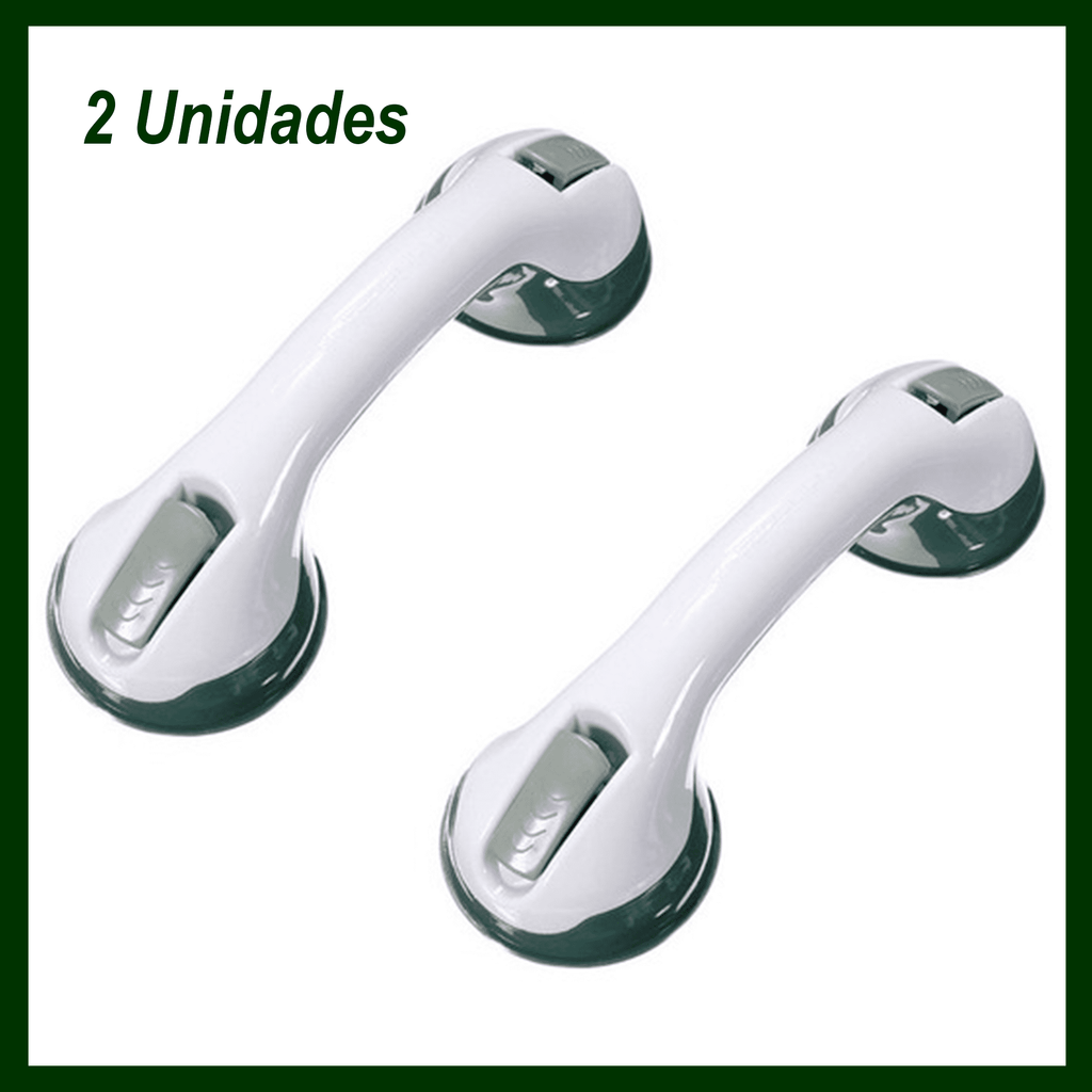 Kit com 2 alças removíveis de segurança com ventosa para Crianças, Idosos, Cadeirantes, Gestantes